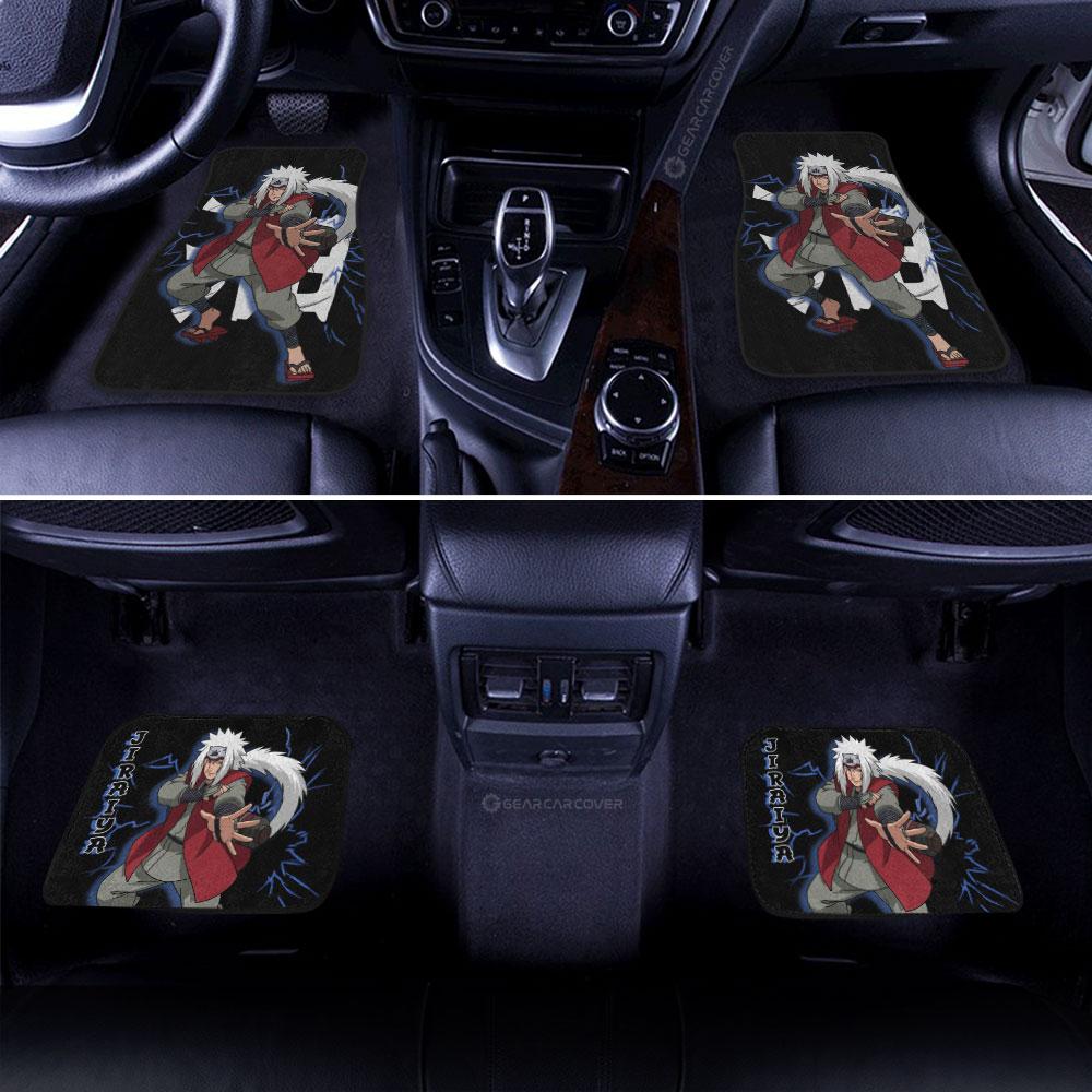 Jiraiya Car Floor Mats Custom Naruto Anime Gifts For Fans