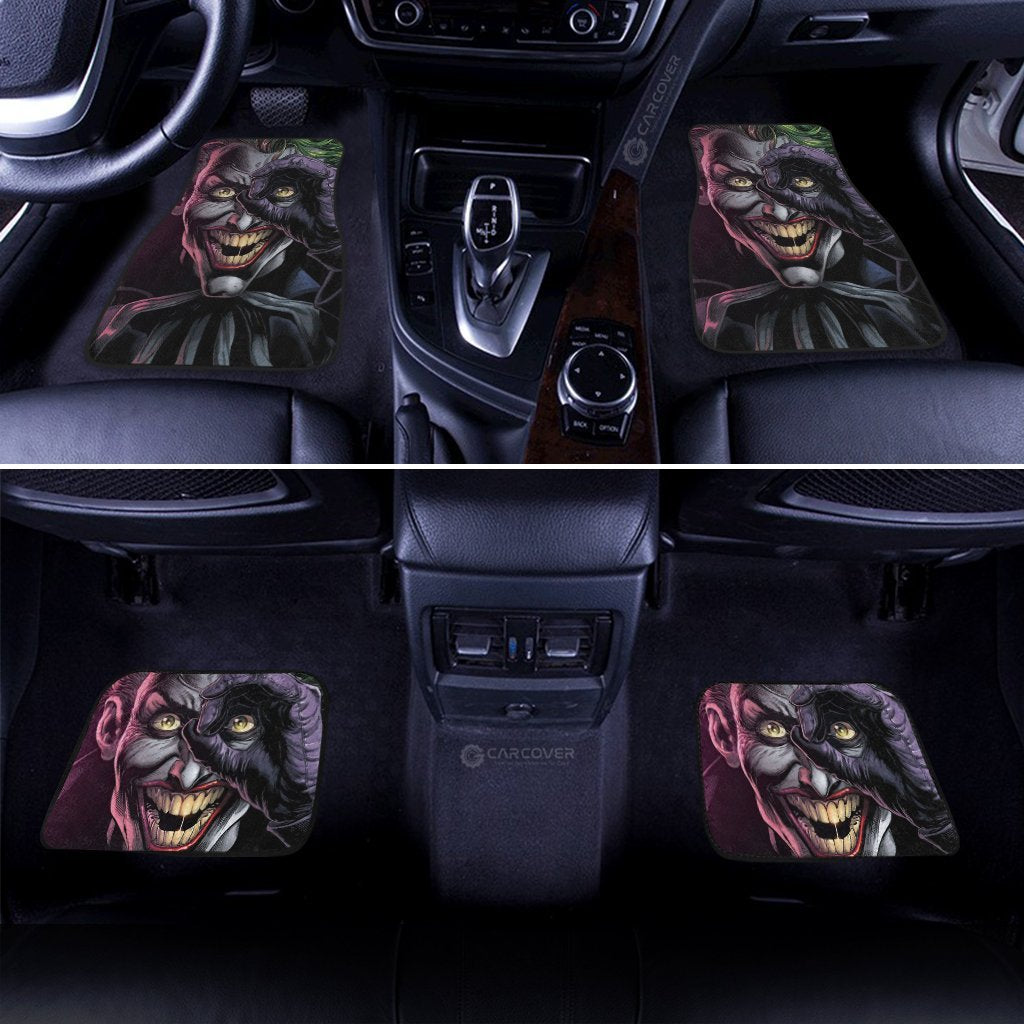 Joker Car Floor Mats Custom Car Interior Accessories For Halloween
