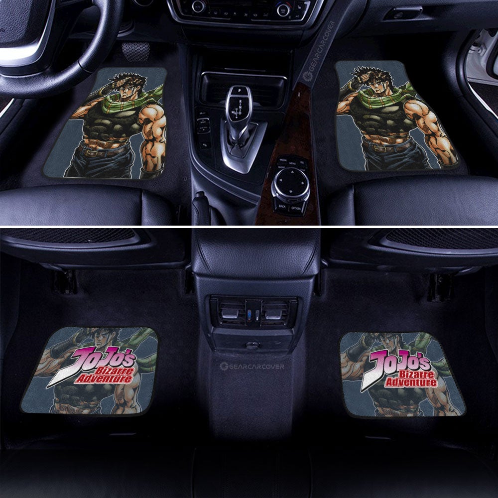 Joseph Joestar Car Floor Mats Custom Main Character JoJo's Bizarre Adventure Anime Gifts For Fans