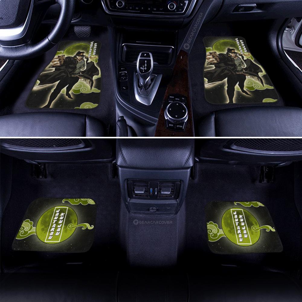 Joutarou Kuujou Car Floor Mats Custom JoJo's Bizarre Adventure Anime Gifts For Fan