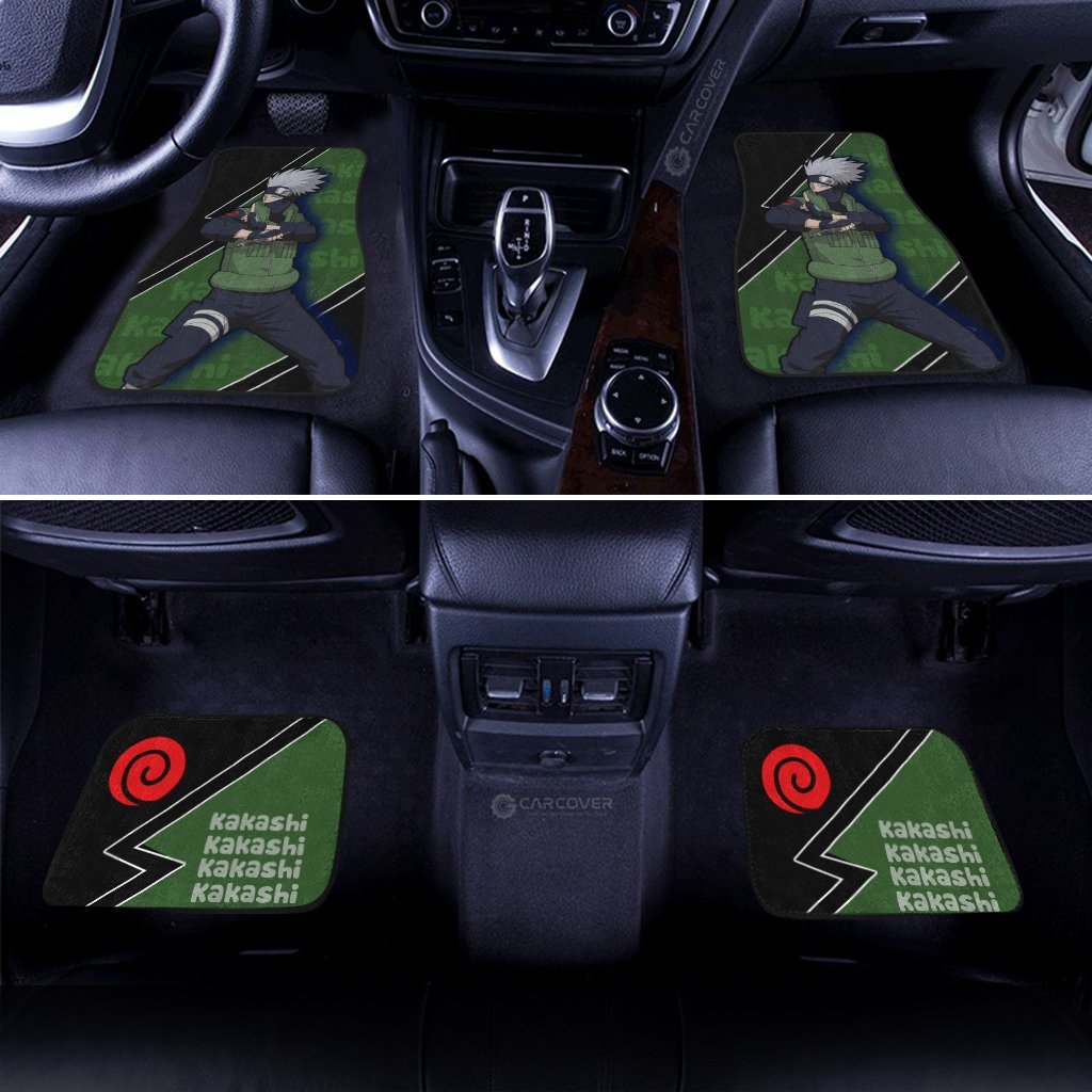 Kakashi Car Floor Mats Custom Naruto Anime Car Accessories