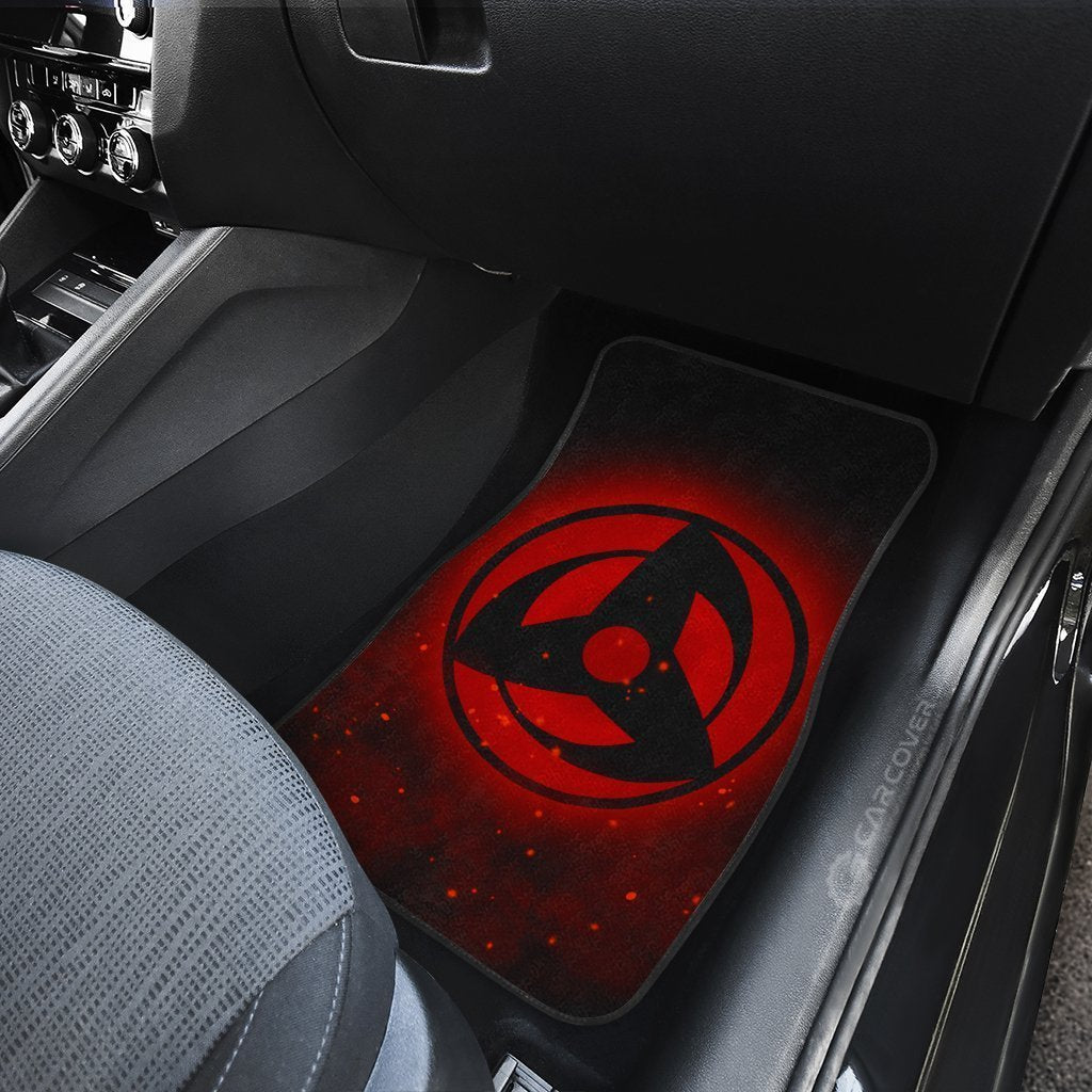 Kakashi Mangekyou Car Floor Mats Custom Sharingan Anime Naruto Car Accessories