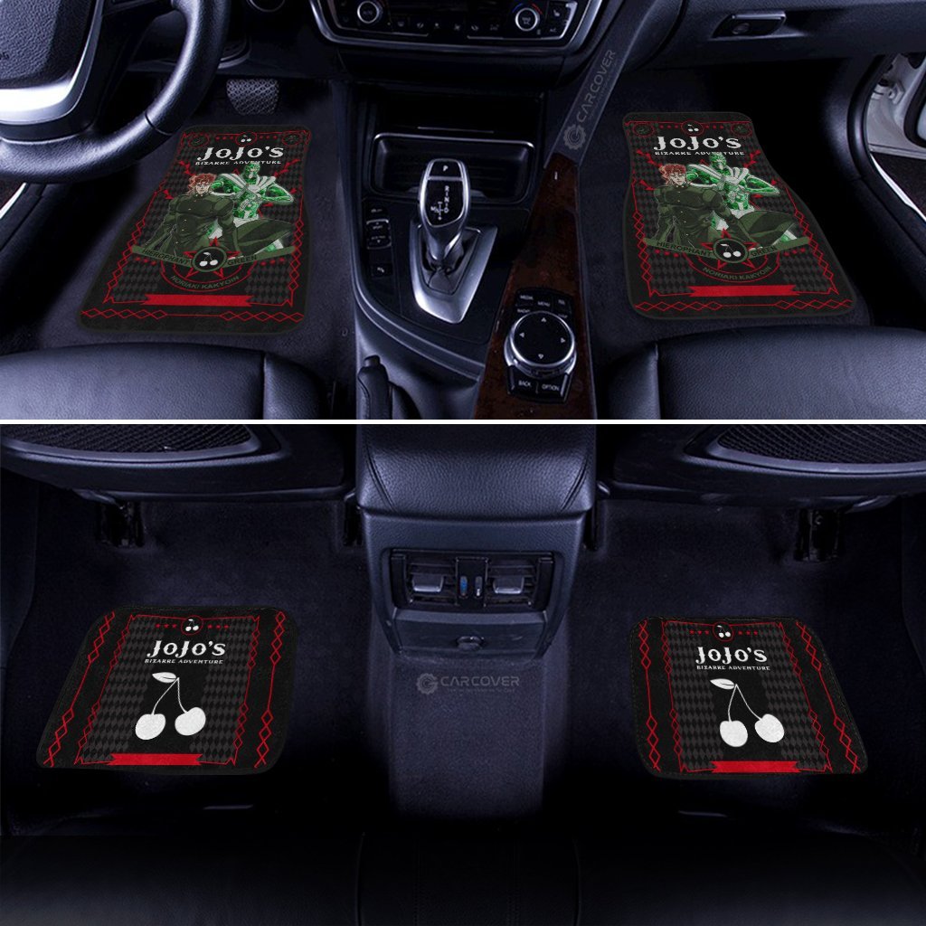 Kakyoin Noriaki Car Floor Mats Custom Anime JoJo's Bizarre Car Accessories