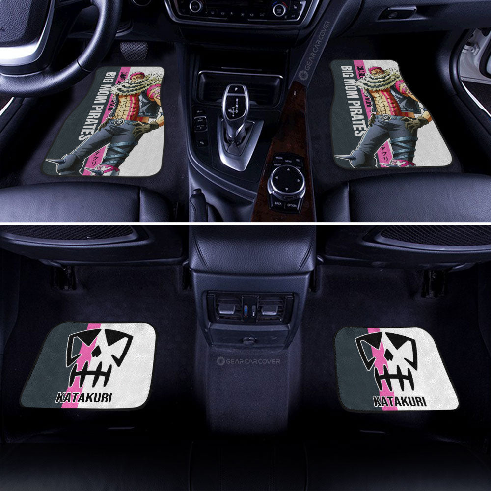 Katakuri Car Floor Mats Custom One Piece Car Accessories Gifts For Anime Fans