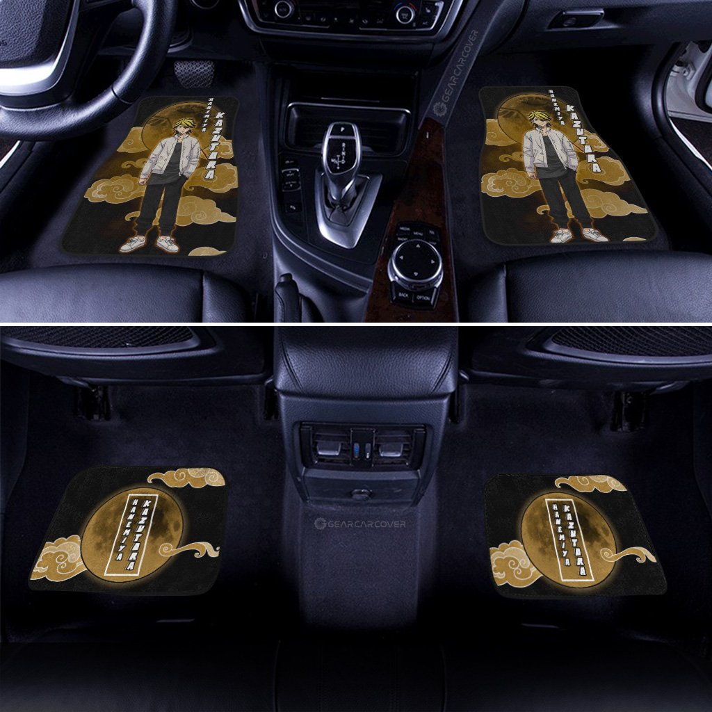 Kazutora Hanemiya Car Floor Mats Custom Tokyo Reverngers Anime Car Interior Accessories