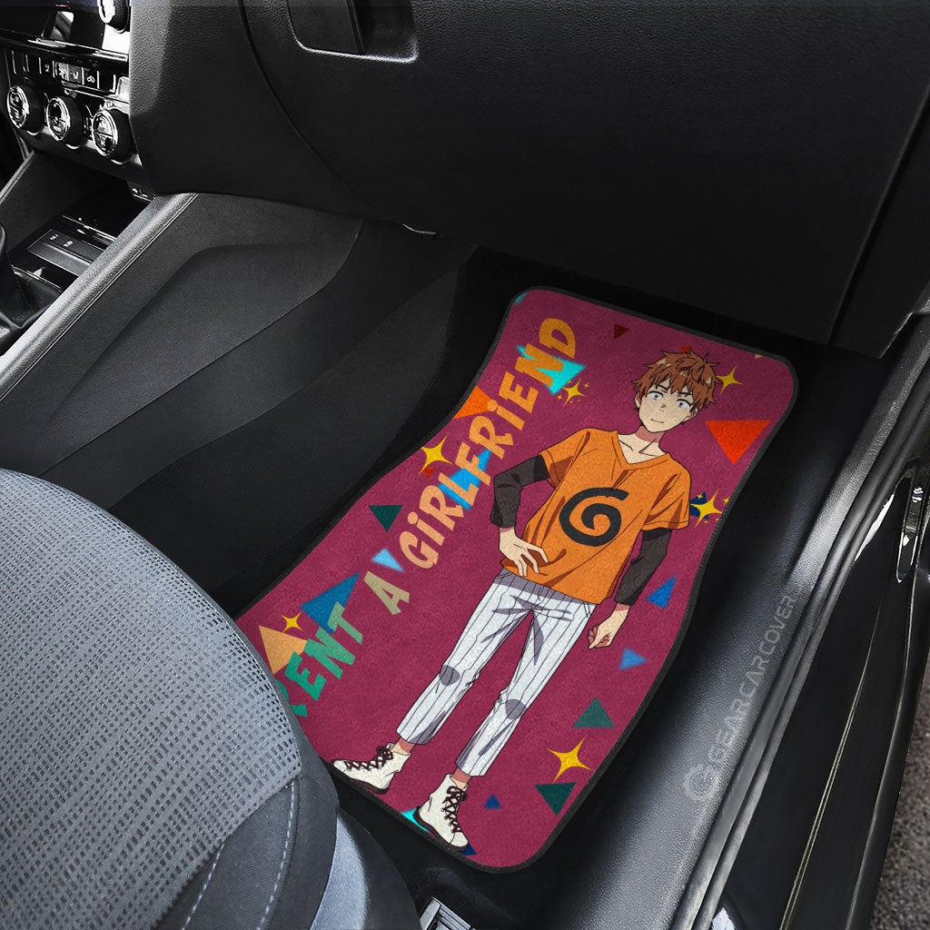 Kazuya Kinoshita Car Floor Mats Custom Anime Rent A Girlfriend Car Accessories