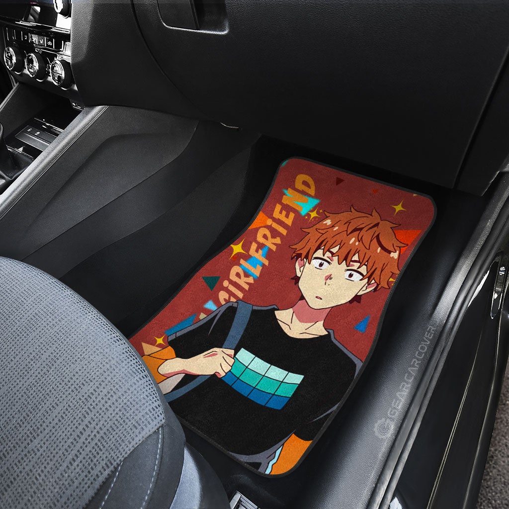 Kazuya Kinoshita Car Floor Mats Custom Rent A Girlfriend Anime Car Accessories