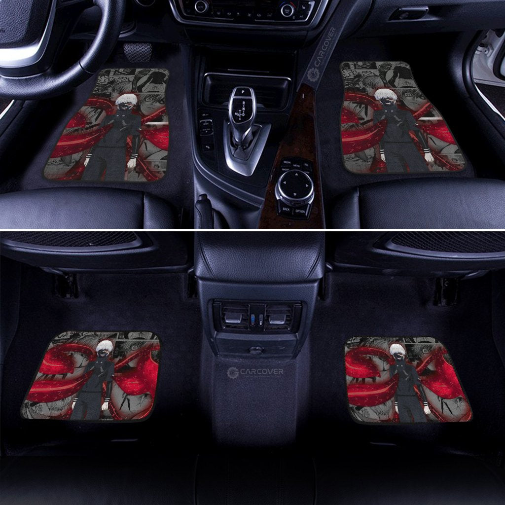 Ken Kaneki Kagune Car Floor Mats Custom Anime Tokyo Ghoul Car Accessories