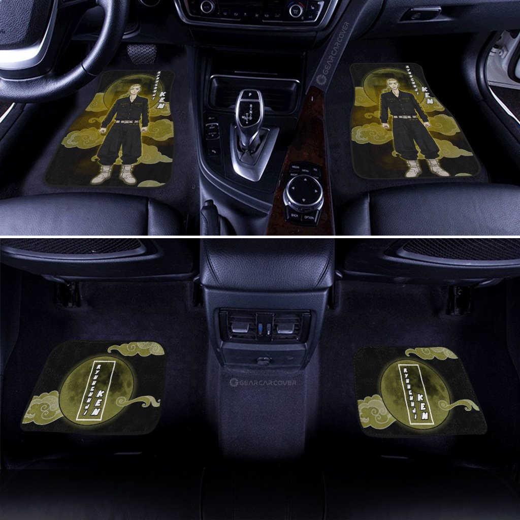 Ken Ryuguji Car Floor Mats Custom Tokyo Revengers Anime Car Interior Accessories
