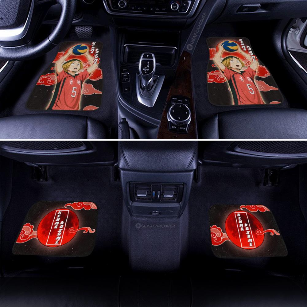 Kenma Kozume Car Floor Mats Custom Gifts For Haikyuu Anime Fans