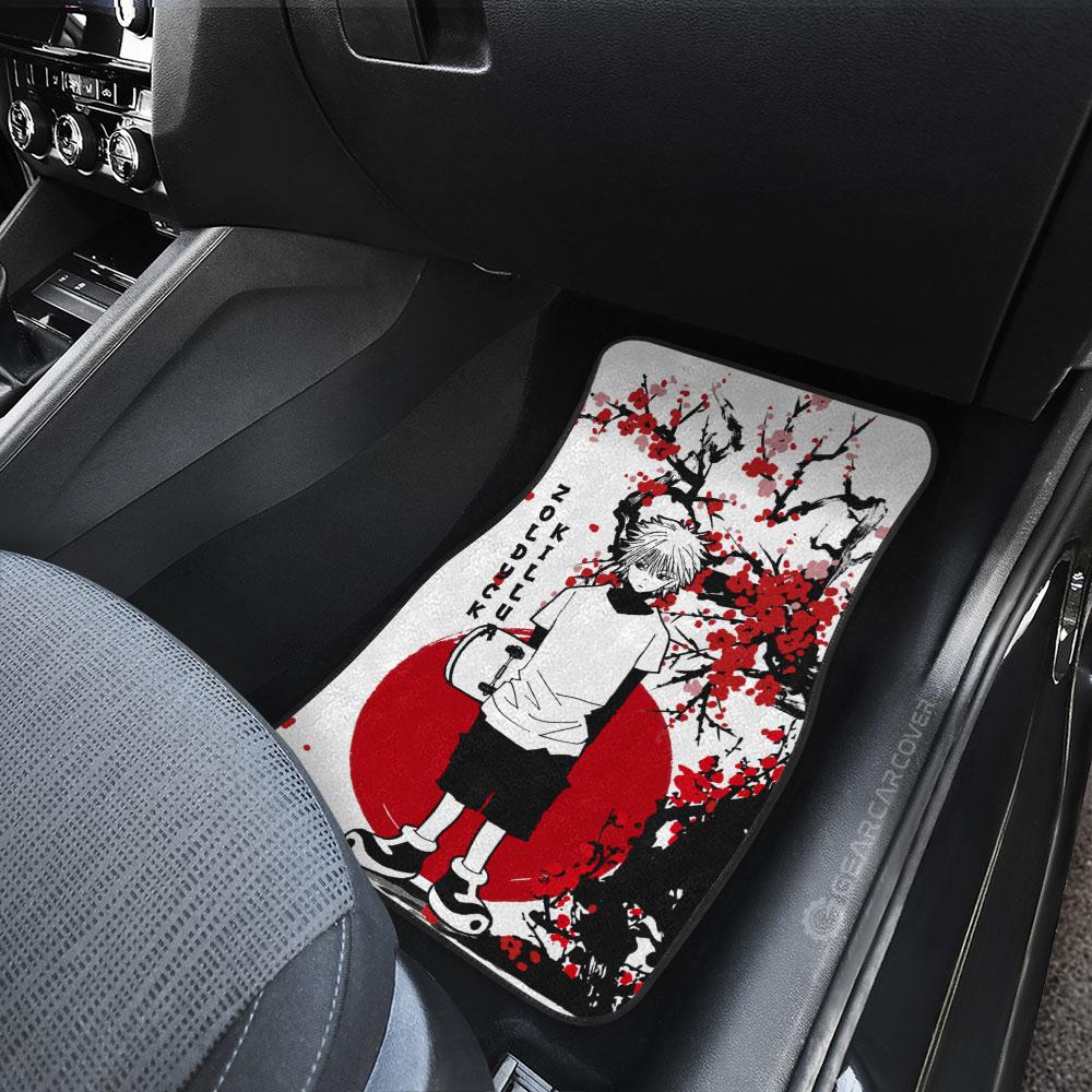 Killua Zoldyck And Hisoka Morow Car Floor Mats Custom Japan Style Hunter x Hunter Anime Car Accessories
