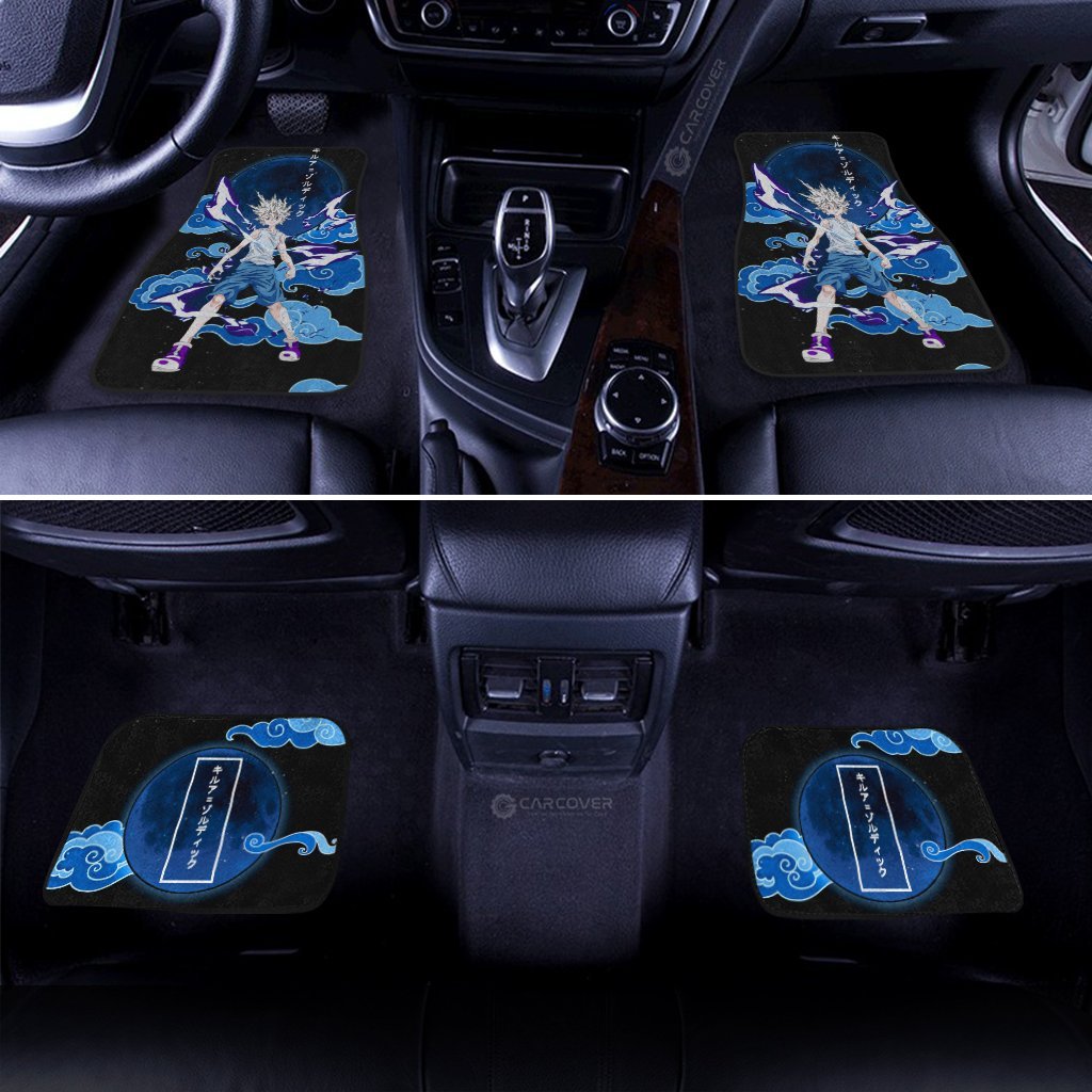 Killua Zoldyck Car Floor Mats Custom Anime Hunter x Hunter Car Interior Accessories