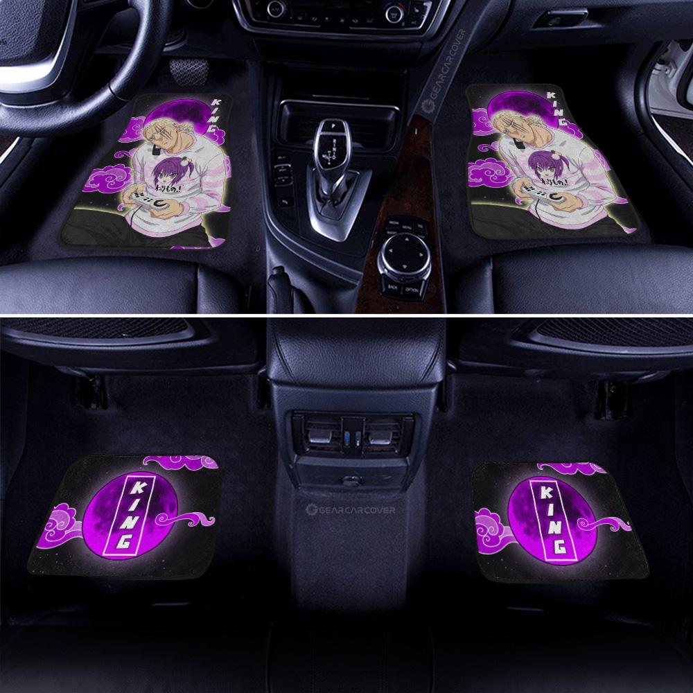 King Car Floor Mats Custom One Punch Man Anime Car Accessories