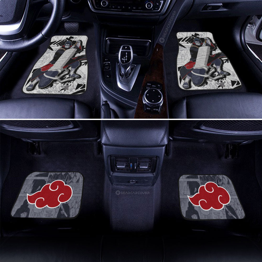 Kisame Car Floor Mats Custom Naruto Anime Car Accessories Mix Manga