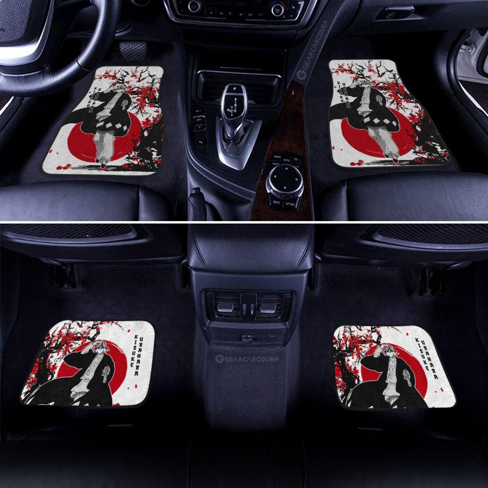 Kisuke Urahara Car Floor Mats Custom Japan Style Anime Bleach Car Interior Accessories