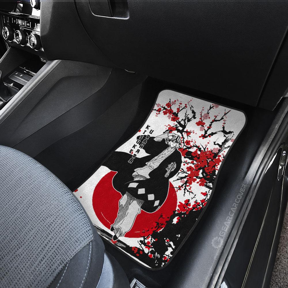 Kisuke Urahara Car Floor Mats Custom Japan Style Anime Bleach Car Interior Accessories