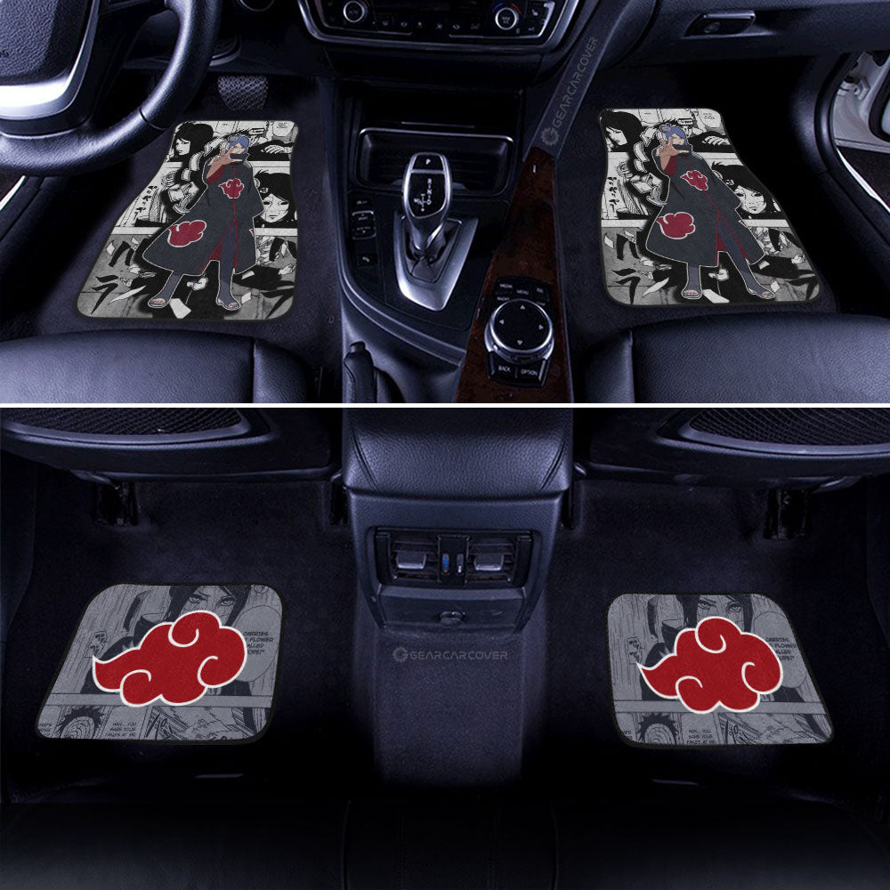 Konan Car Floor Mats Custom Naruto Anime Car Accessories Mix Manga