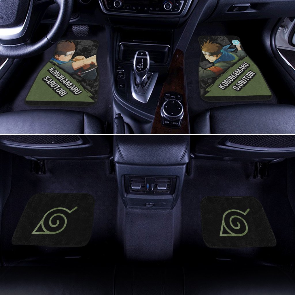 Konohamaru Car Floor Mats Custom Boruto Anime Car Accessories