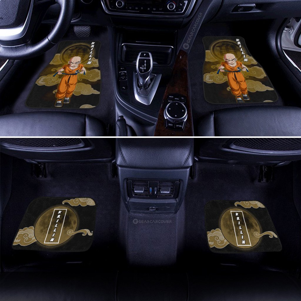 Krillin Car Floor Mats Custom Dragon Ball Anime Car Interior Accessories