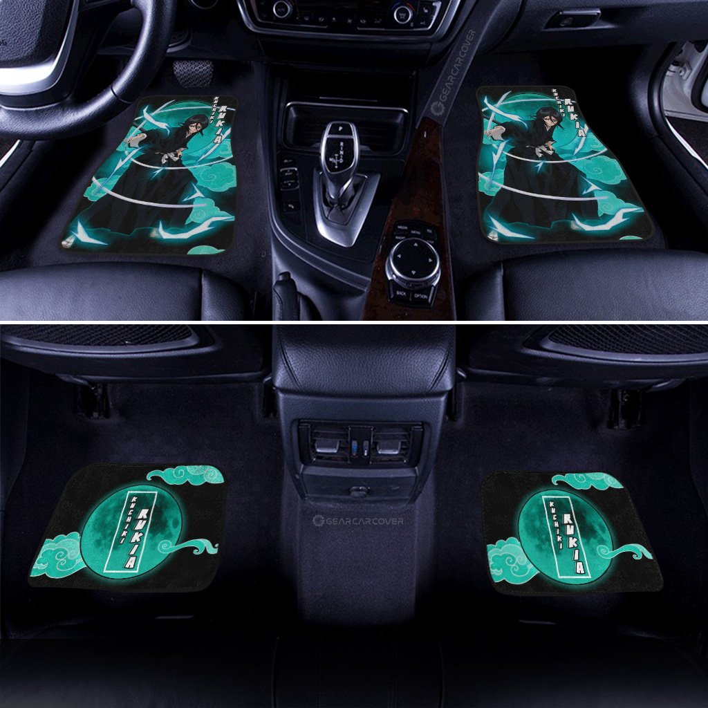 Kuchiki Rukia Car Floor Mats Custom Bleach Anime Car Interior Accessories
