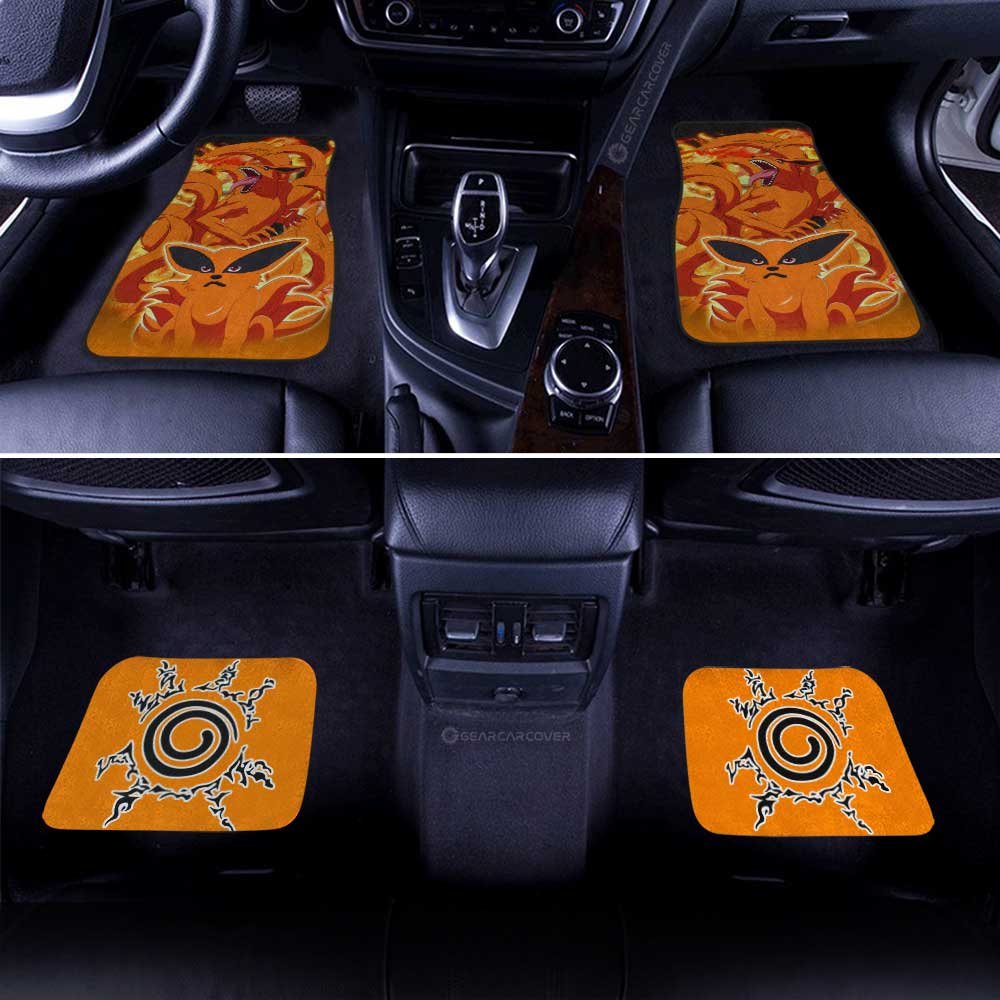 Kurama Car Floor Mats Custom Anime Naruto Car Accessories