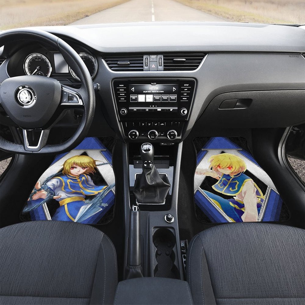 Kurapika Car Floor Mats Custom Hunter x Hunter Anime Car Interior Accessories