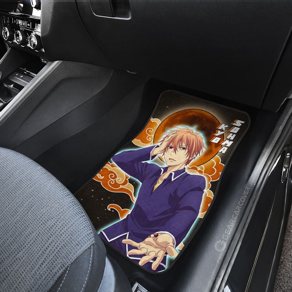 Kyo Sohma Car Floor Mats Custom Fruit Basket Anime Car Accessories