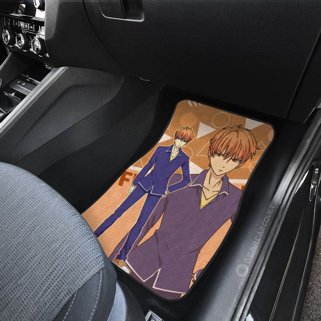 Kyo Sohma Car Floor Mats Custom Fruit Basket Anime Car Accessories