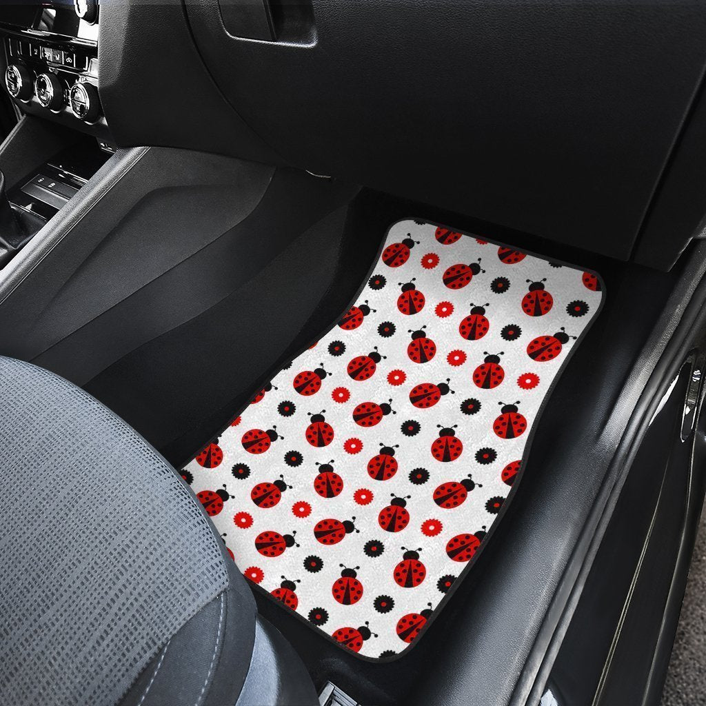 Ladybug Car Floor Mats Printed Car Accessories For Ladybug Lover