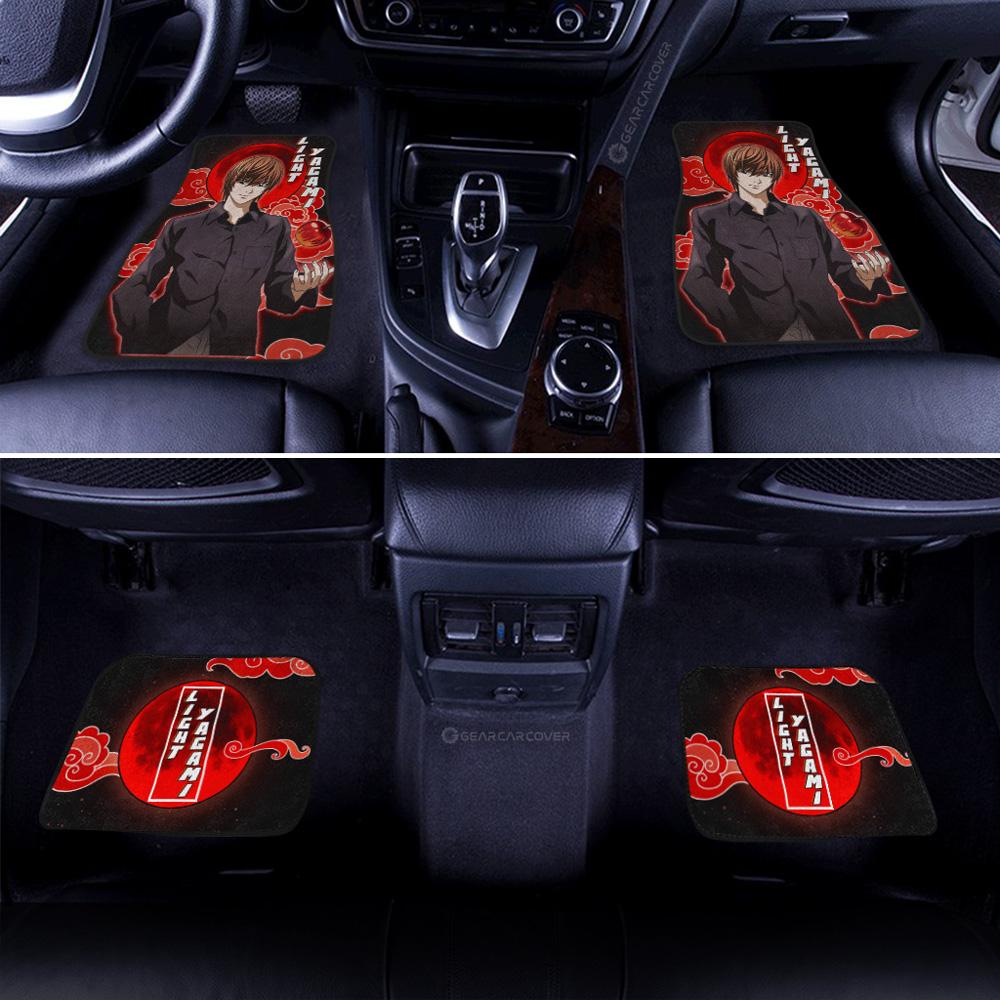 Light Yagami Car Floor Mats Custom Death Note Anime Car Accessories