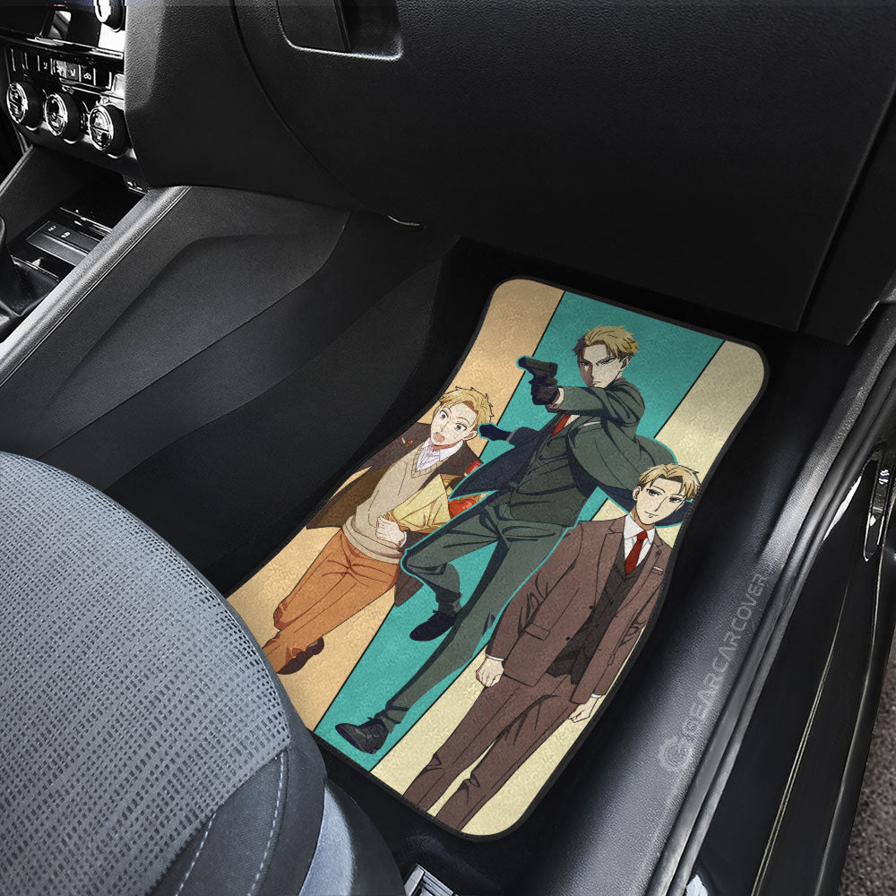 Loid Forger Car Floor Mats Custom Spy x Family Anime Car Accessories