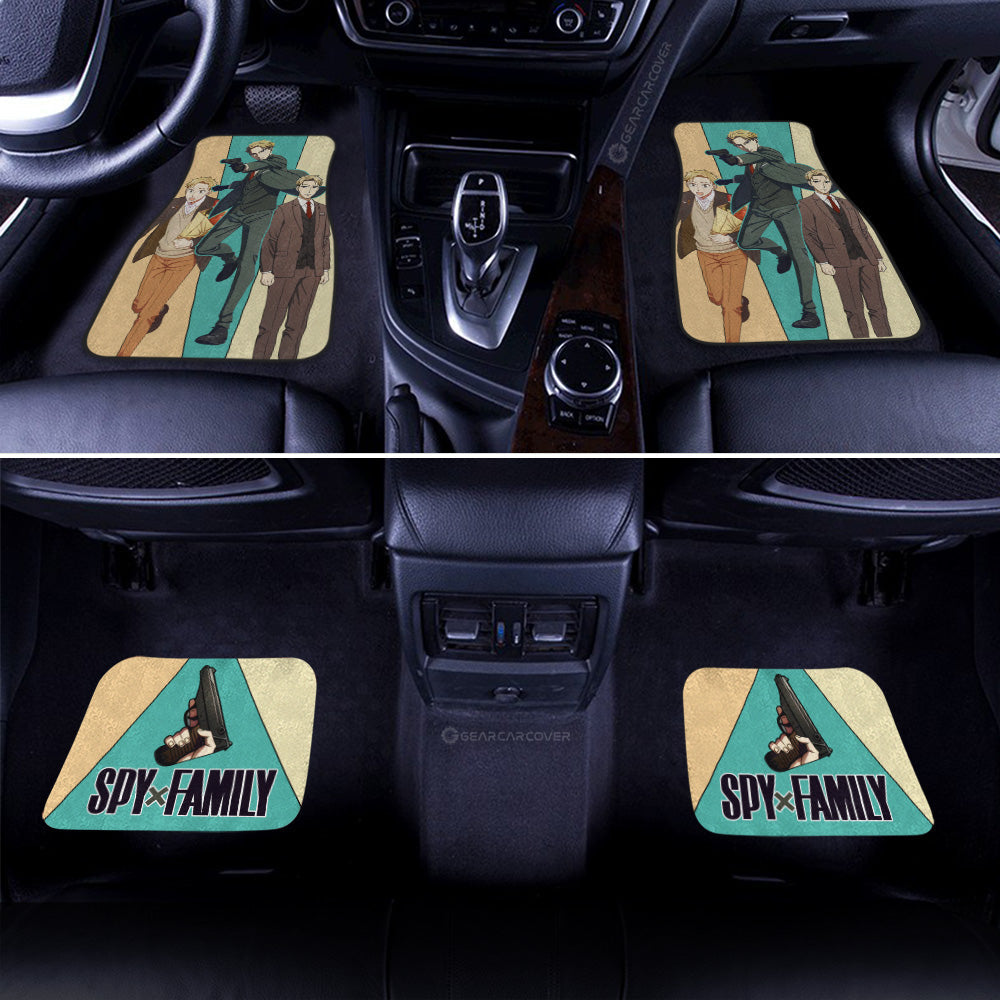 Loid Forger Car Floor Mats Custom Spy x Family Anime Car Accessories