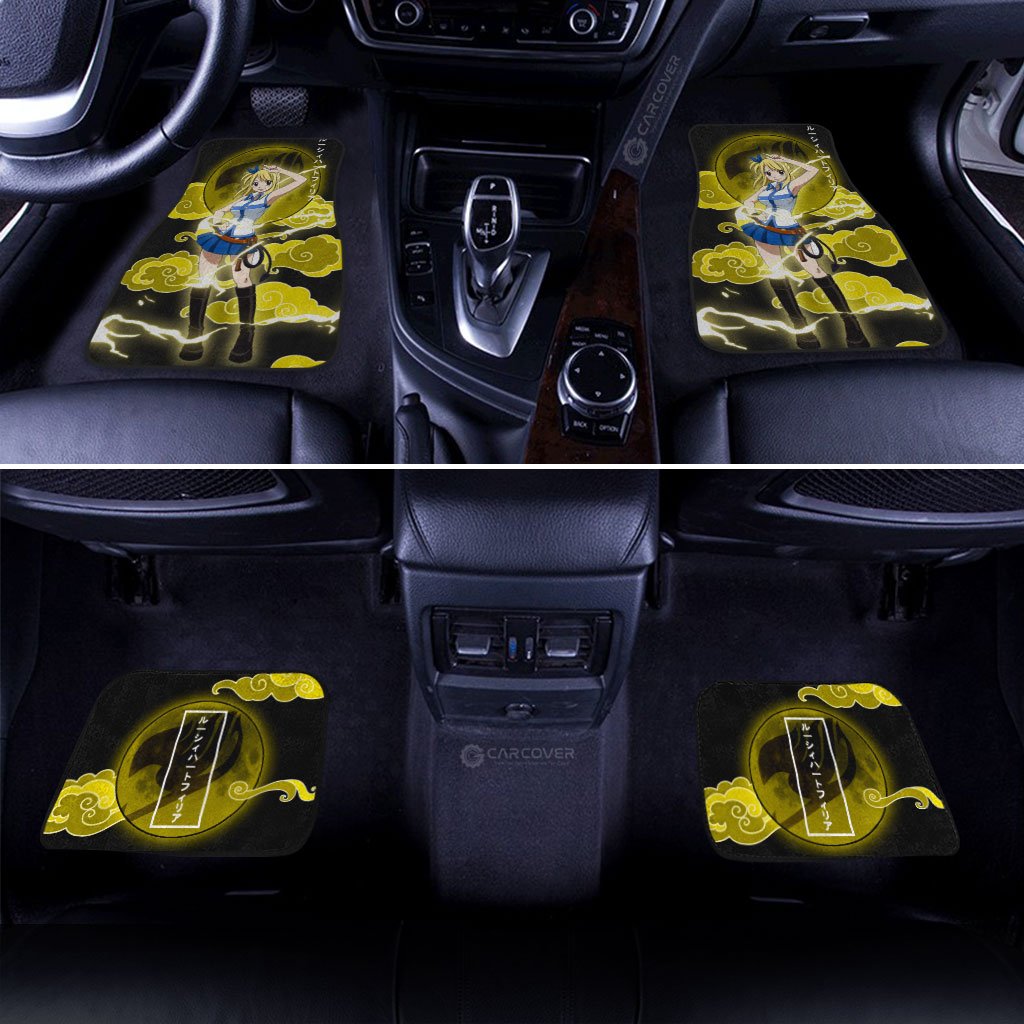 Lucy Car Floor Mats Custom Fairy Tail Anime Car Accessories