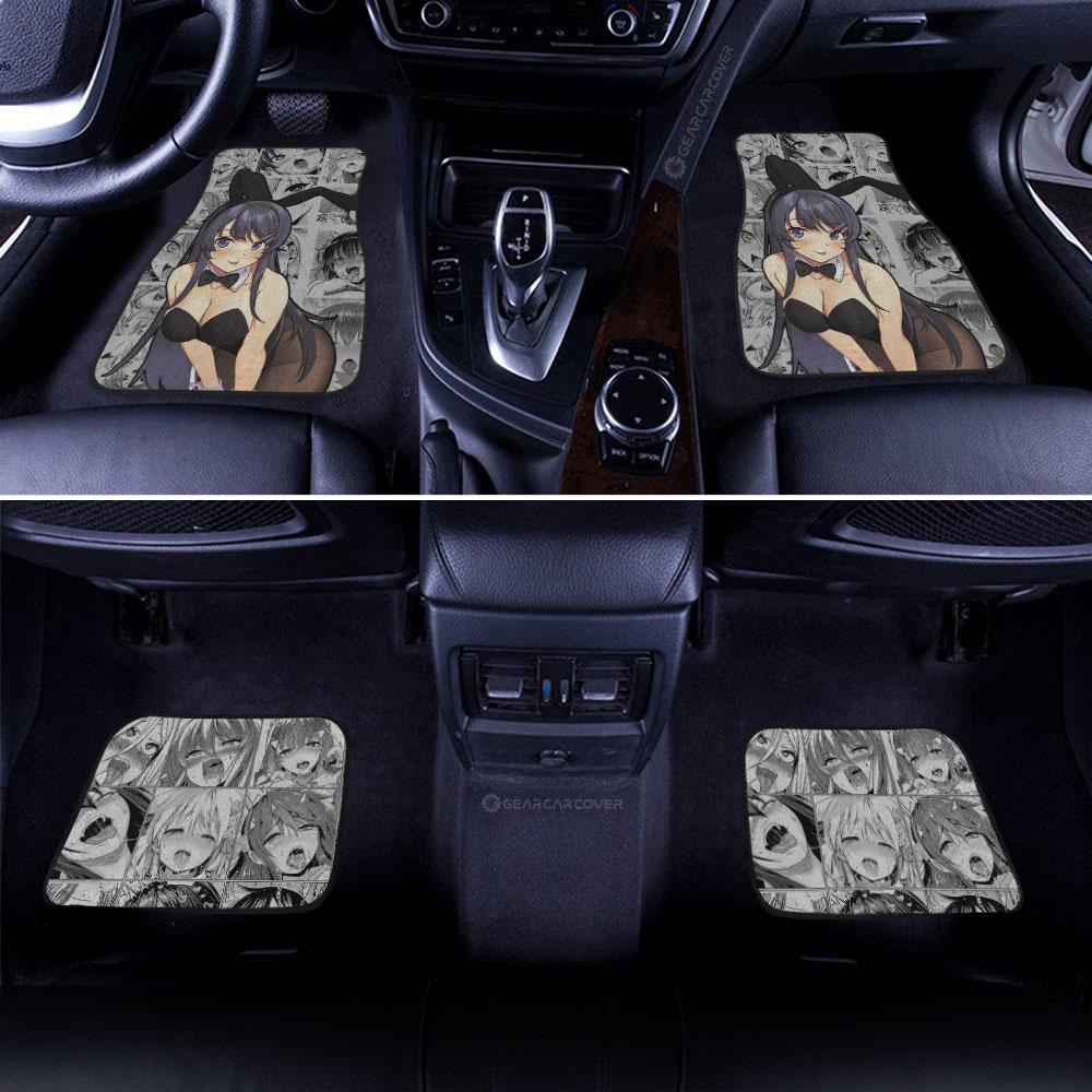 Mai Sakurajima Car Floor Mats Custom Bunny Girl Senpai Anime Car Accessories