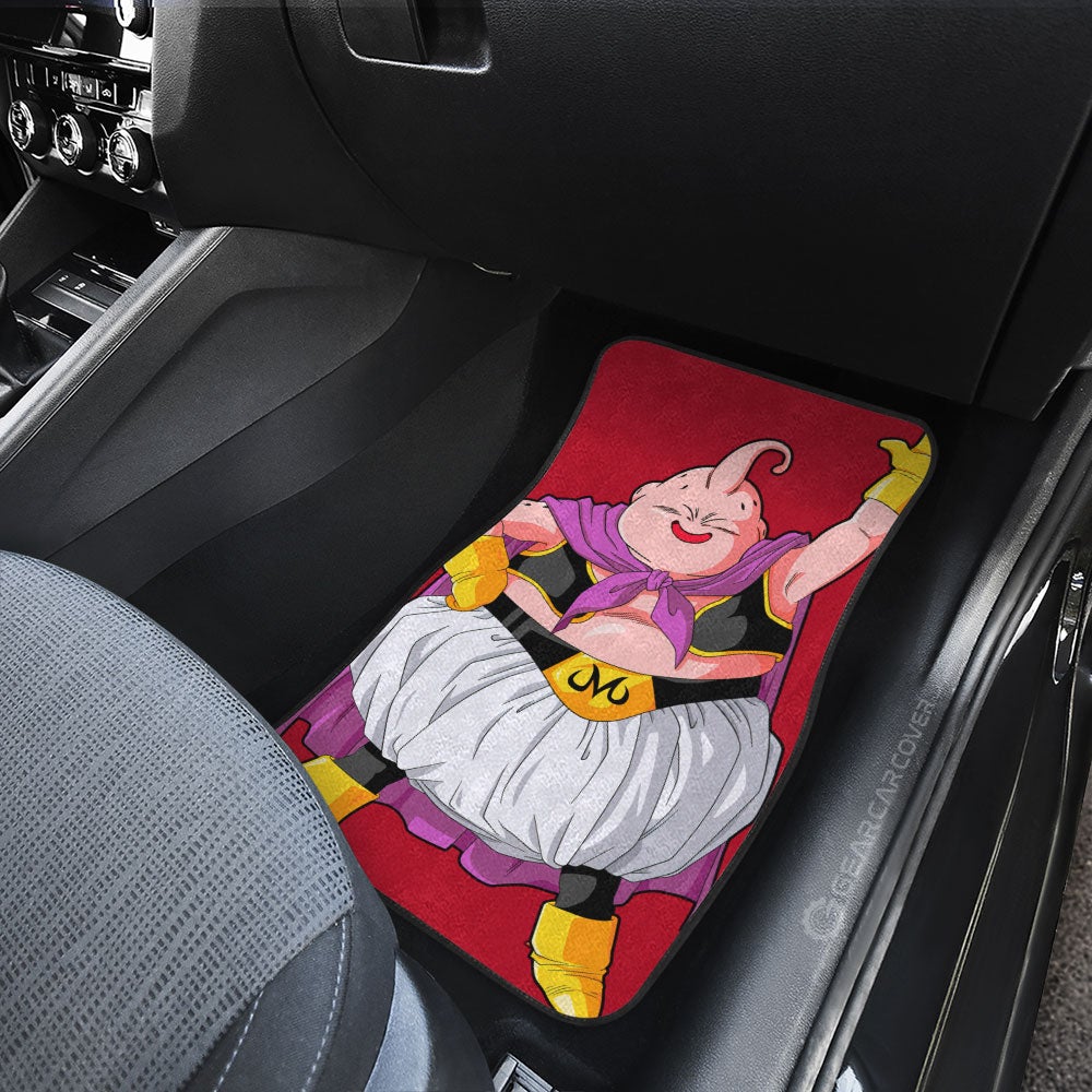Majin Buu Car Floor Mats Custom Dragon Ball Anime Gifts For Fans