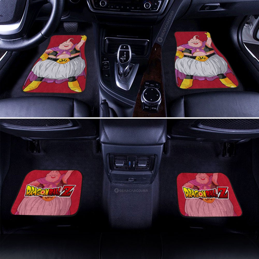 Majin Buu Car Floor Mats Custom Dragon Ball Anime Gifts For Fans