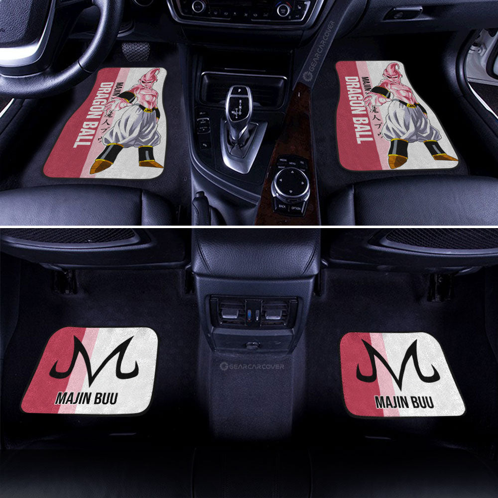 Majin Buu Car Floor Mats Custom Dragon Ball Car Accessories Gifts For Anime Fans