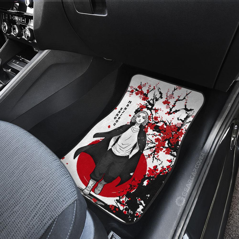 Manjiro Sano Car Floor Mats Custom Japan Style Tokyo Revengers Anime Car Accessories