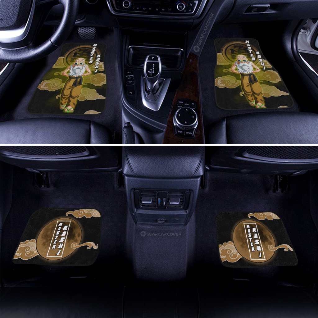 Master Roshi Car Floor Mats Custom Anime Dragon Ball Car Accessories