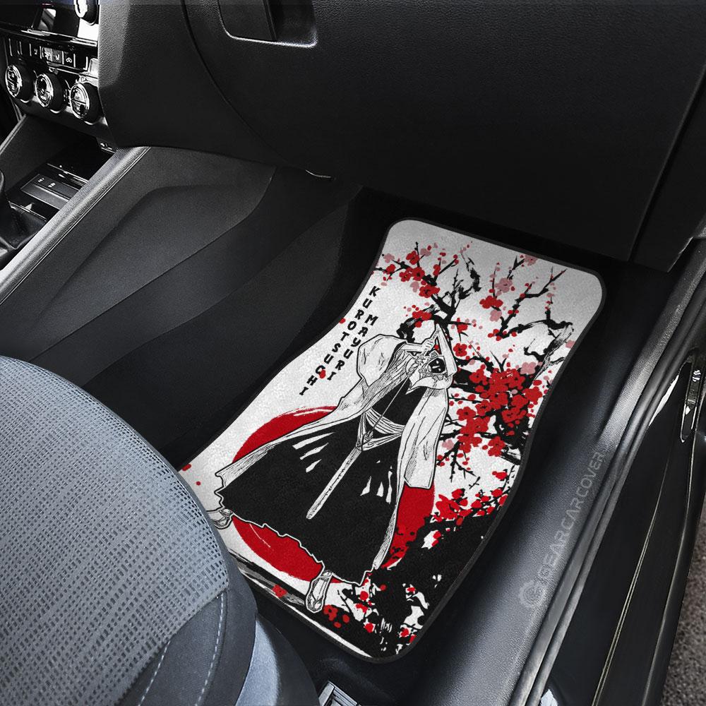 Mayuri Kurotsuchi Car Floor Mats Custom Japan Style Anime Bleach Car Interior Accessories