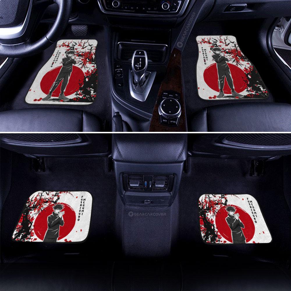 Megumi Fushiguro Car Floor Mats Custom Japan Style Anime Bleach Car Interior Accessories
