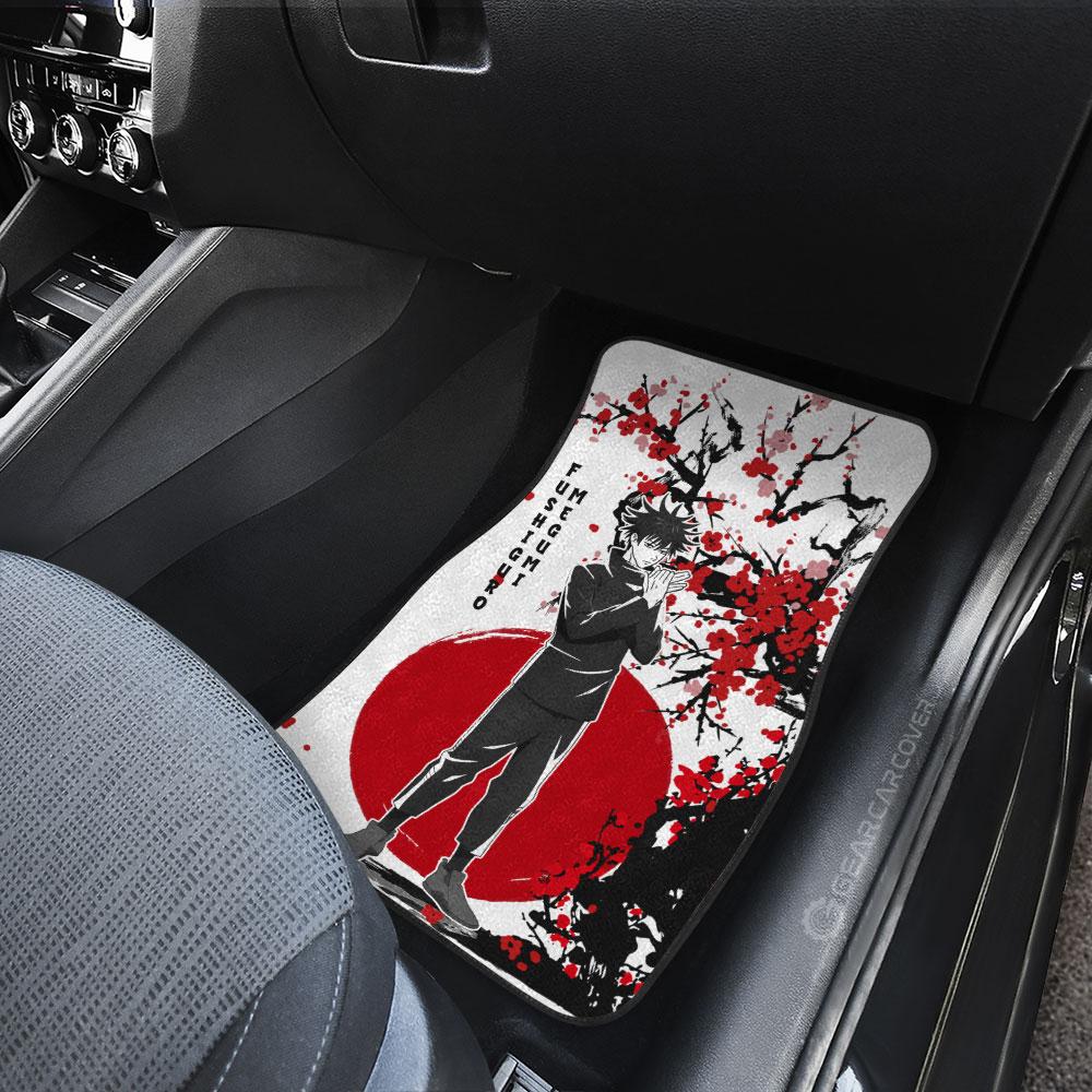 Megumi Fushiguro Car Floor Mats Custom Japan Style Anime Bleach Car Interior Accessories