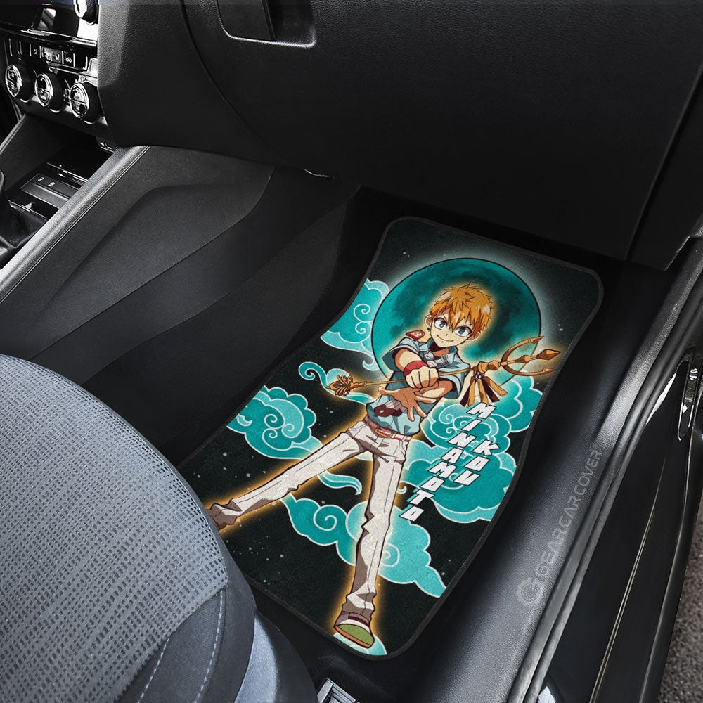 Minamoto Kou Car Floor Mats Custom Toilet-Bound Hanako-kun Anime Gifts For Fans