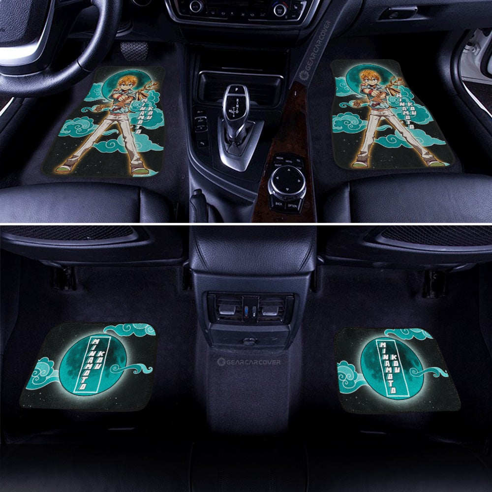 Minamoto Kou Car Floor Mats Custom Toilet-Bound Hanako-kun Anime Gifts For Fans
