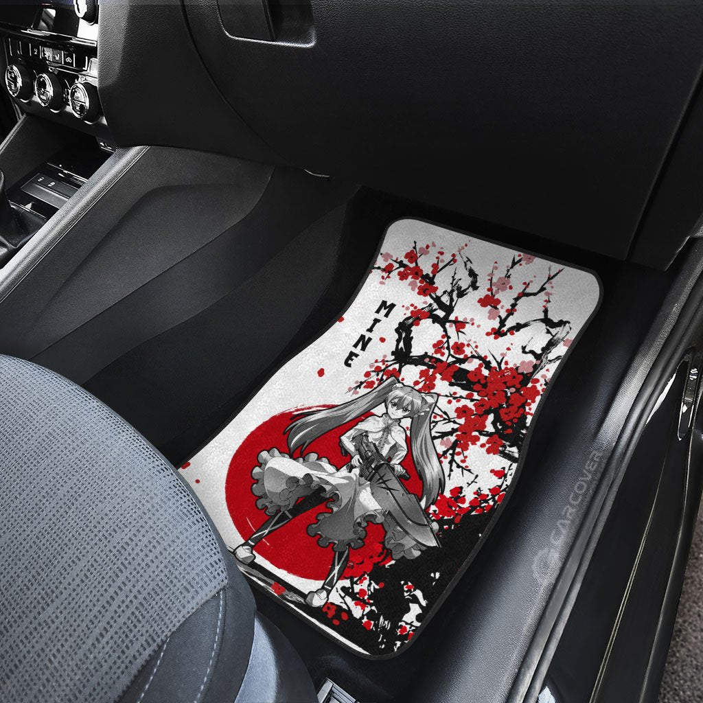 Mine Car Floor Mats Custom Akame Ga Kill Anime Car Accessories