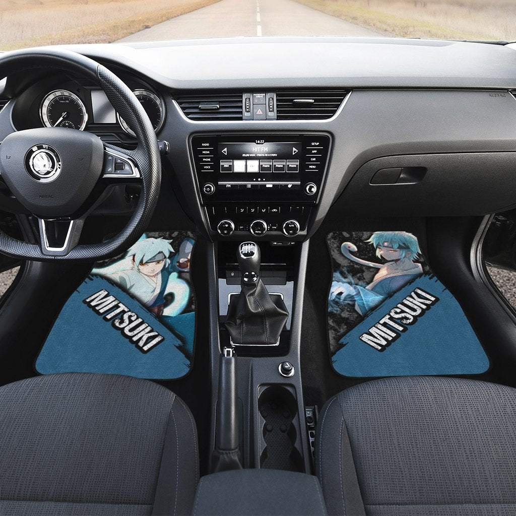 Mitsuki Car Floor Mats Custom Boruto Anime Car Accessories