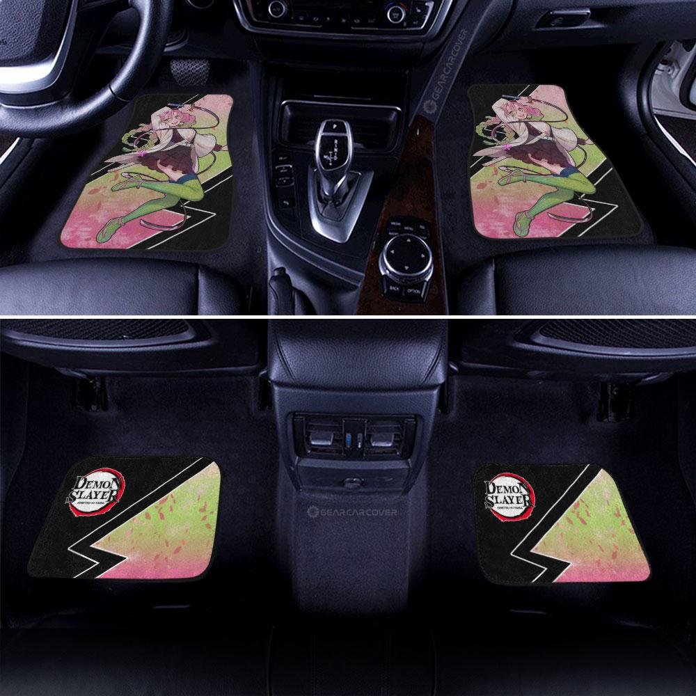 Mitsuri Kanroji Car Floor Mats Custom Demon Slayer Anime Car Accessories