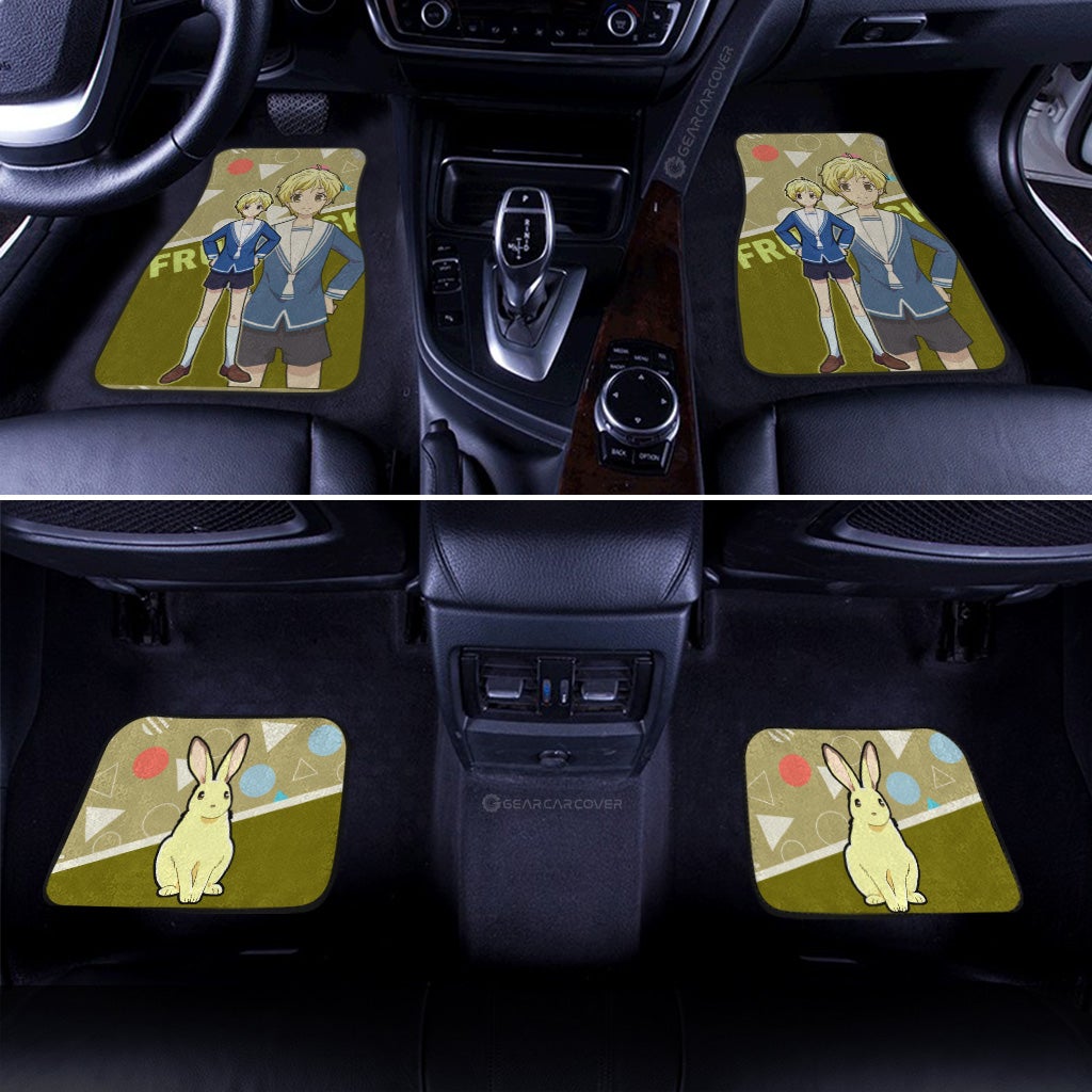 Momiji Sohma Car Floor Mats Custom Fruit Basket Anime Car Accessories