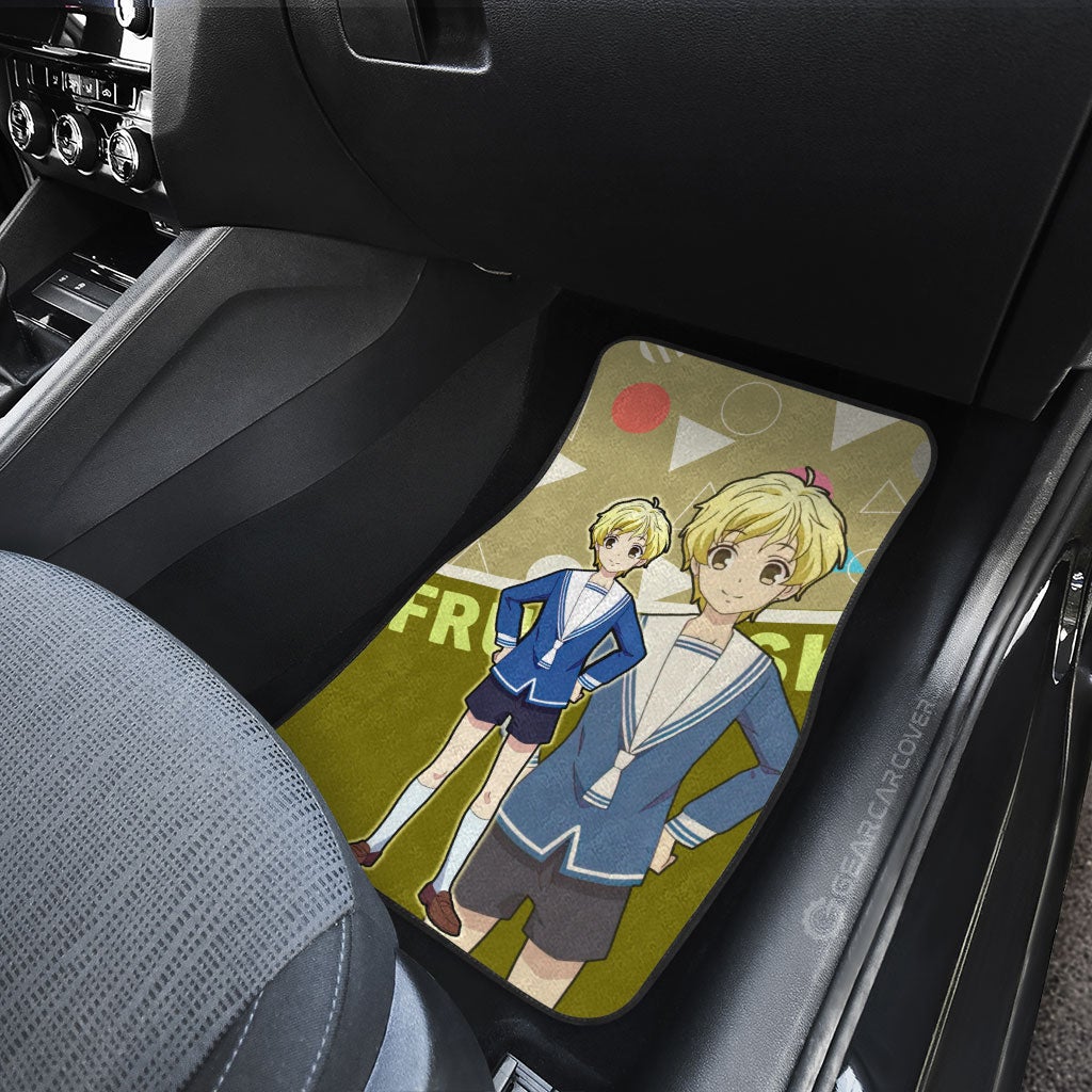 Momiji Sohma Car Floor Mats Custom Fruit Basket Anime Car Accessories