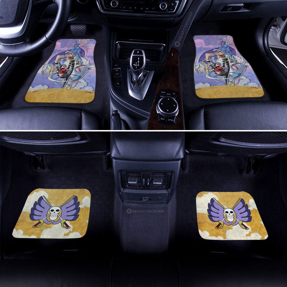 Mr. 2 Bon Kurei Car Floor Mats Custom One Piece Map Car Accessories Gifts For Anime Fans